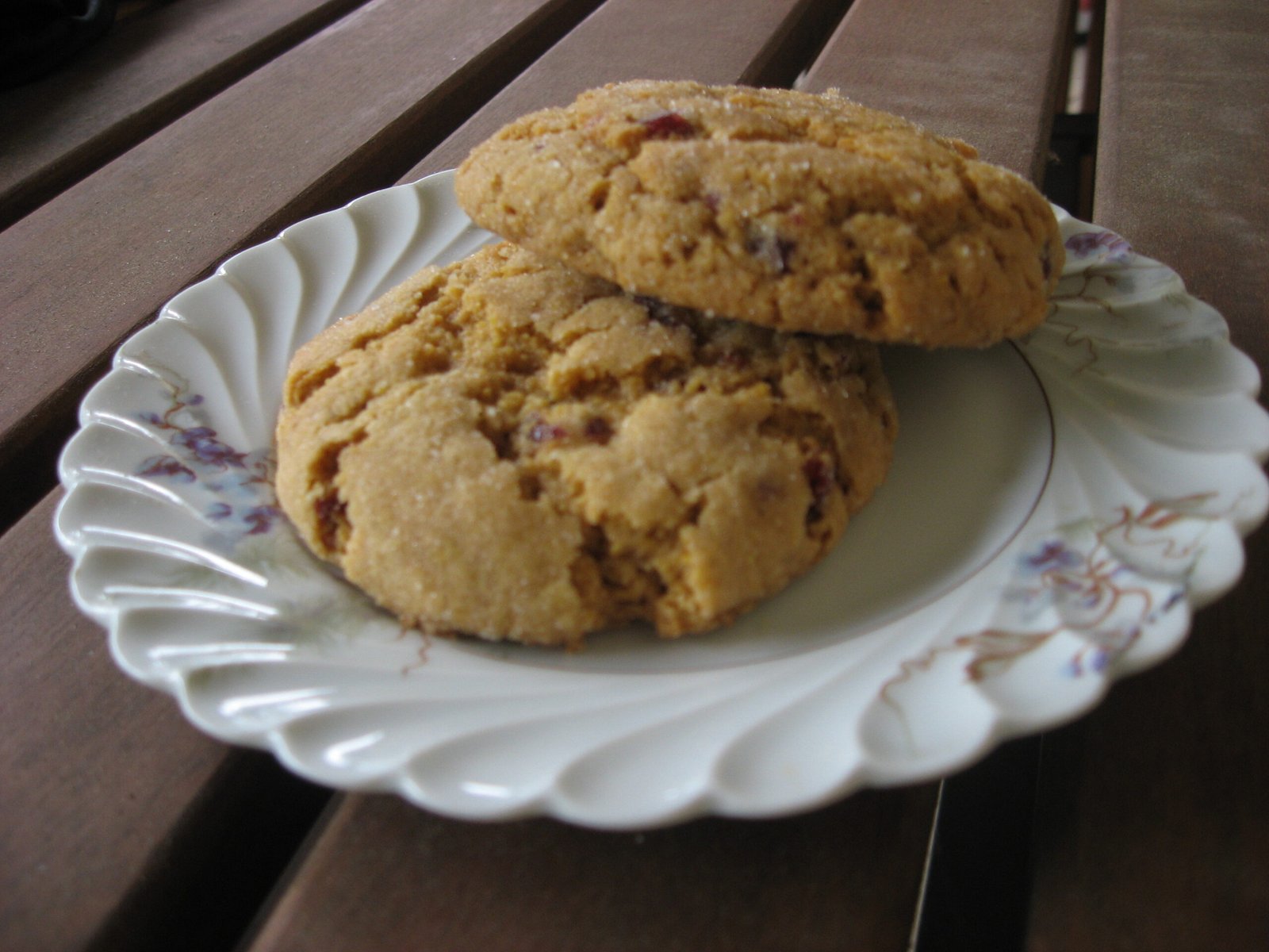 Cornmeal Cranberry Cookies