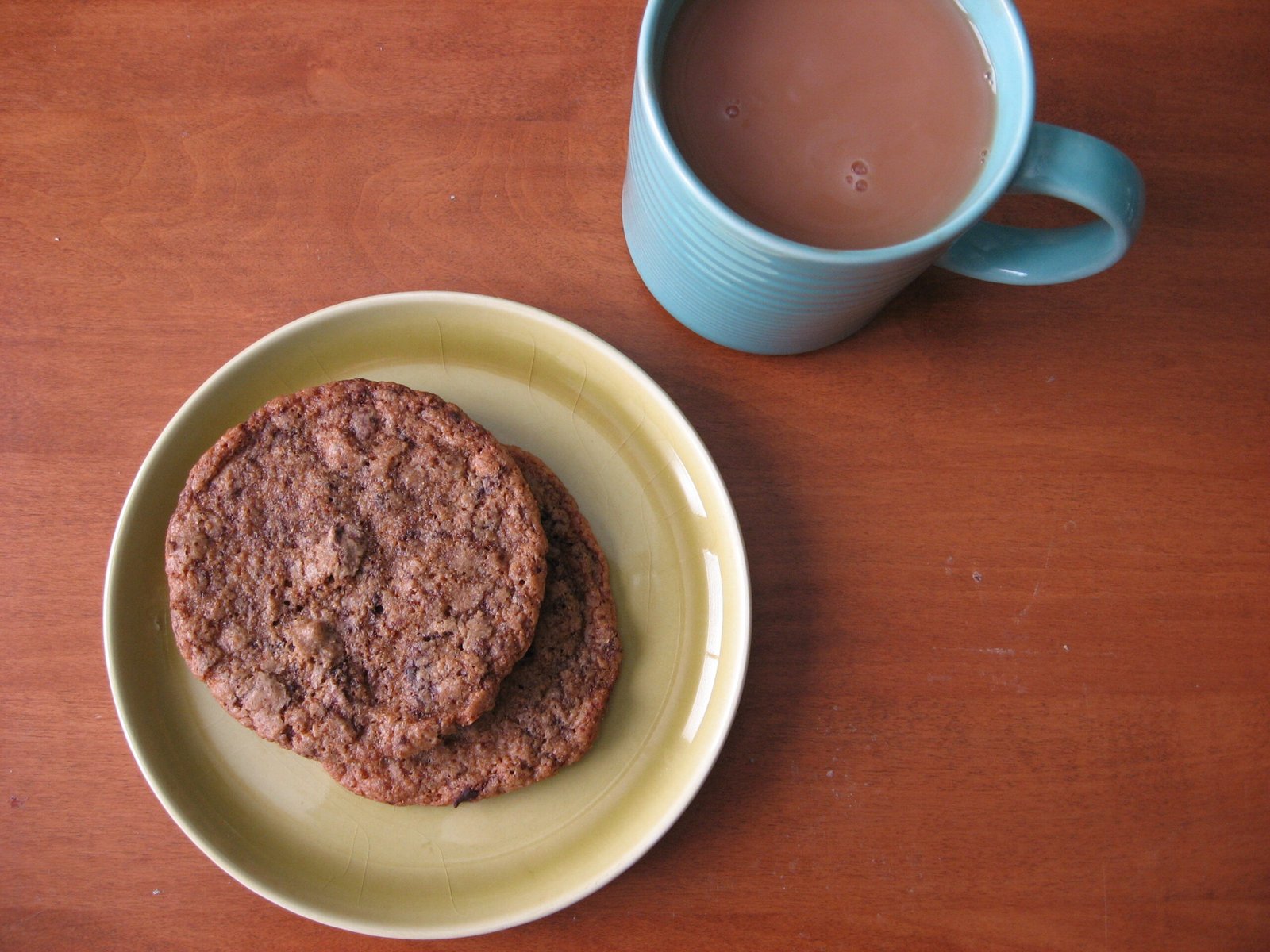 Crispy Whole-Wheat Chocolate Chip Cookies