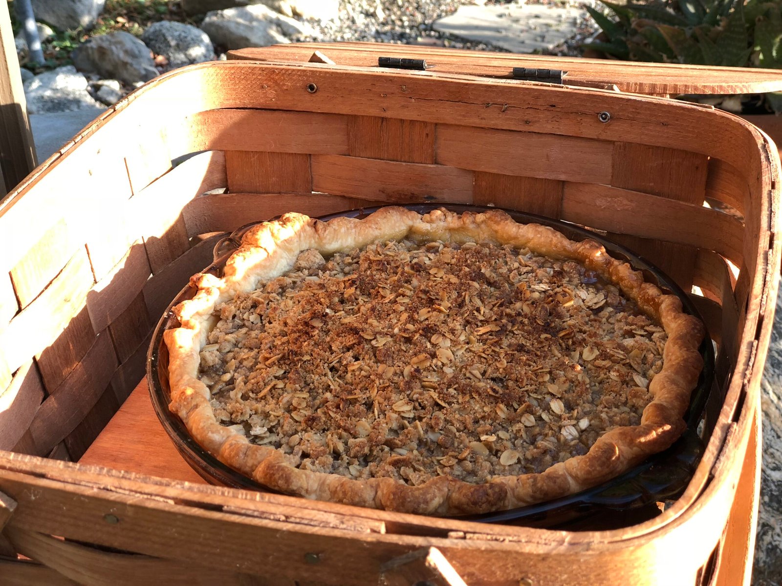 Pear Whiskey Pie