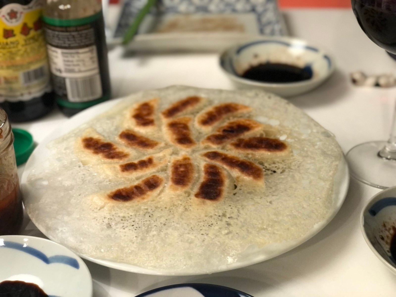 Potato, Leek & White Pepper Potstickers