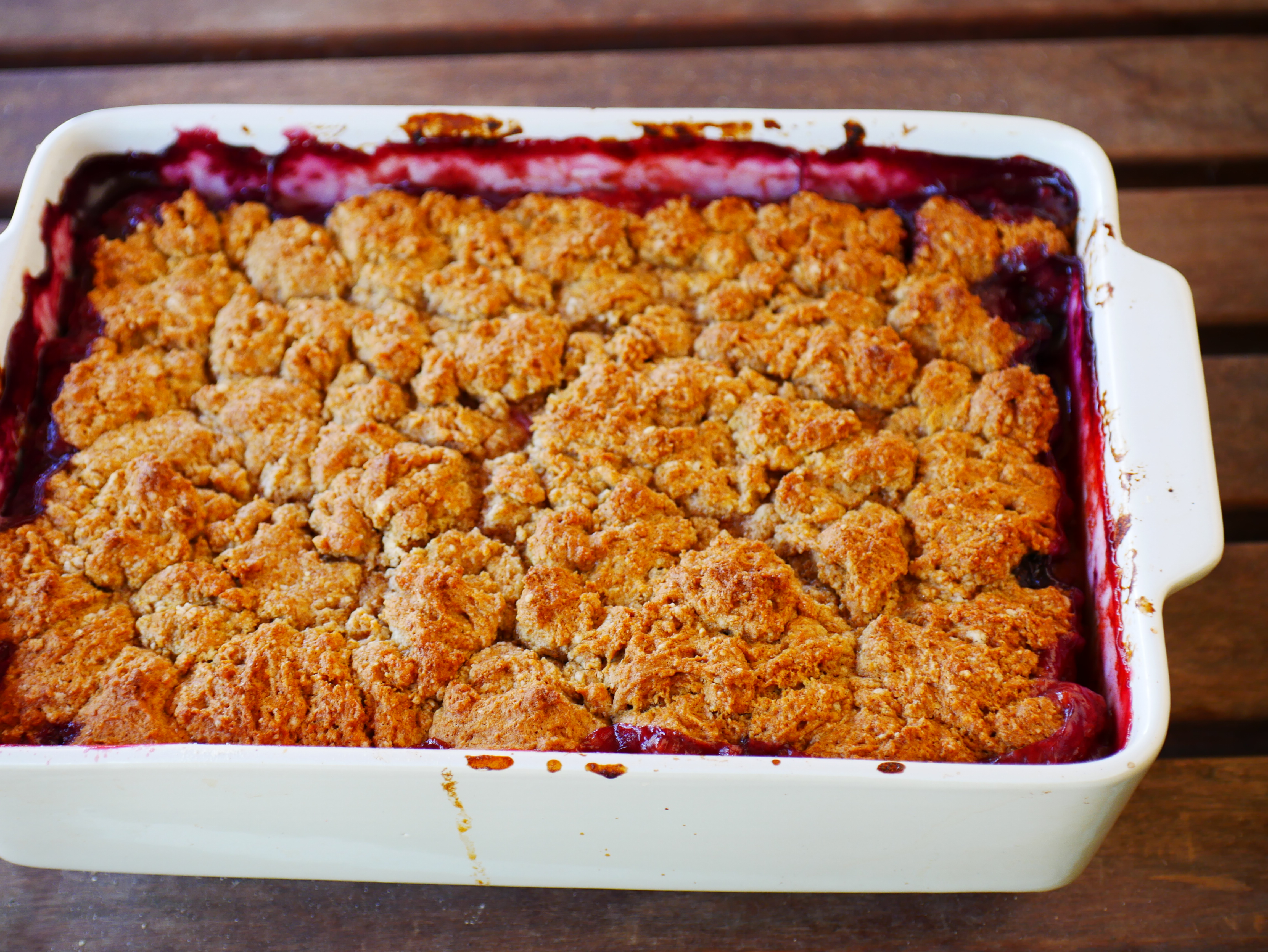 Summer Fruit Cobbler